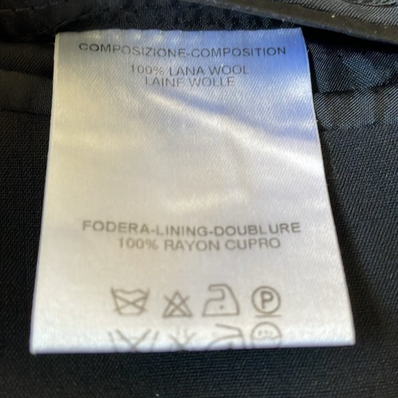 Gucci Black Wool Single Button Blazer Size 38 - Picture 5 of 14